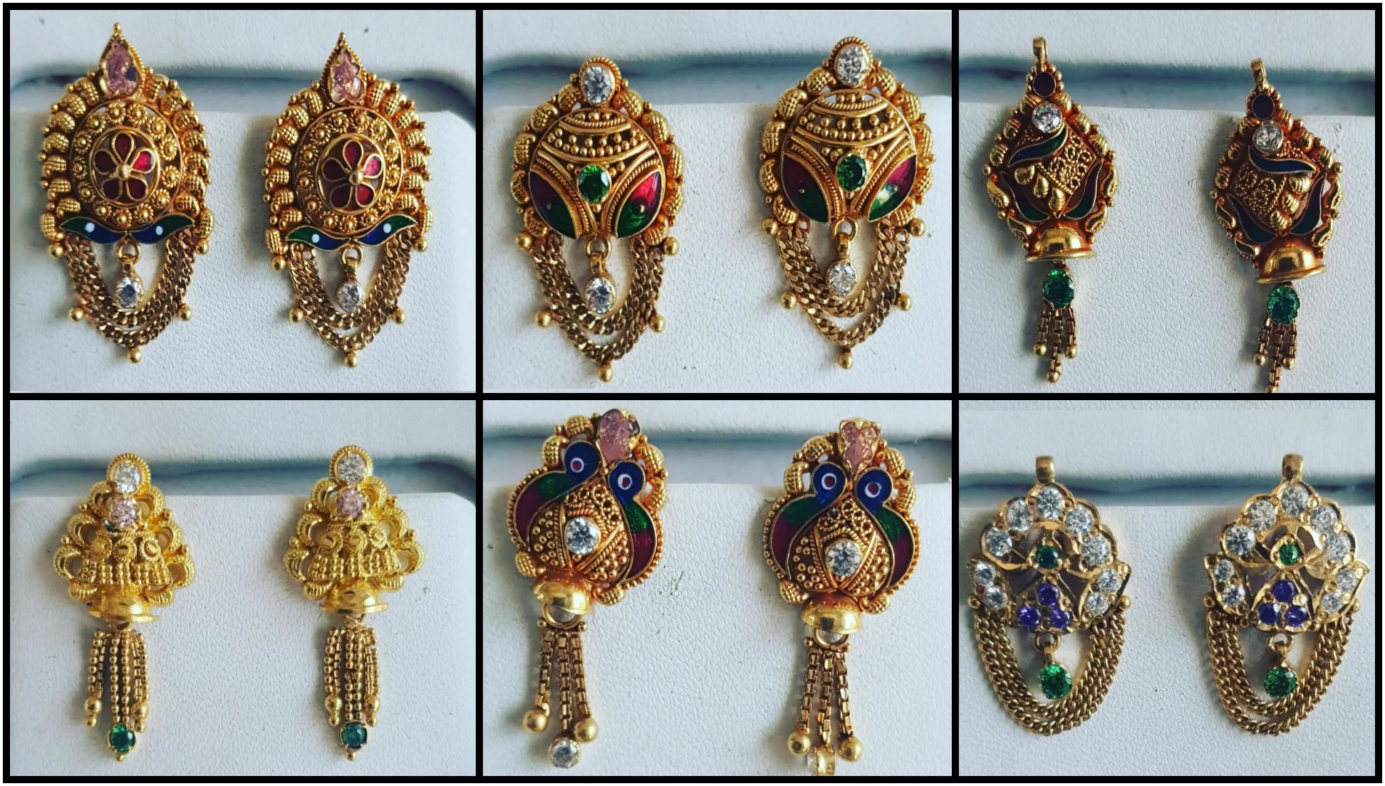 Gold earrings 3 gram price | Gold earrings designs 2022 - YouTube