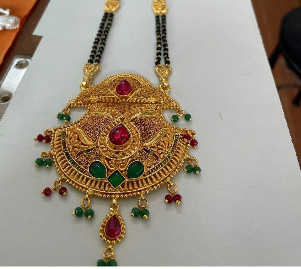 Gold Mangalsutra Design 2023