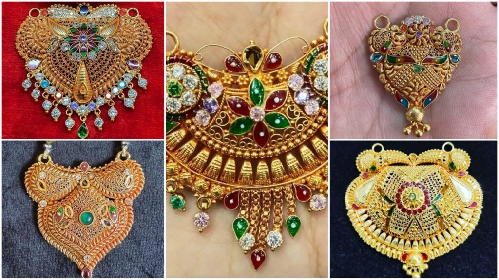 Mangalsutra Design in Gold

