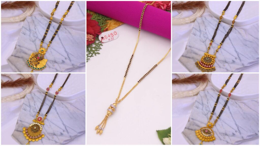 5 Gram Gold Mangalsutra Design with Price

